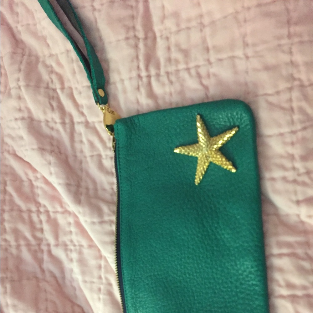 Green Starfish Clutch
